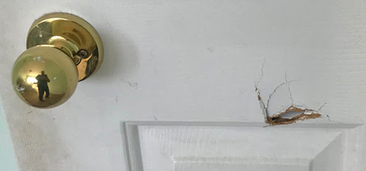 interior door hole repair Lincoln